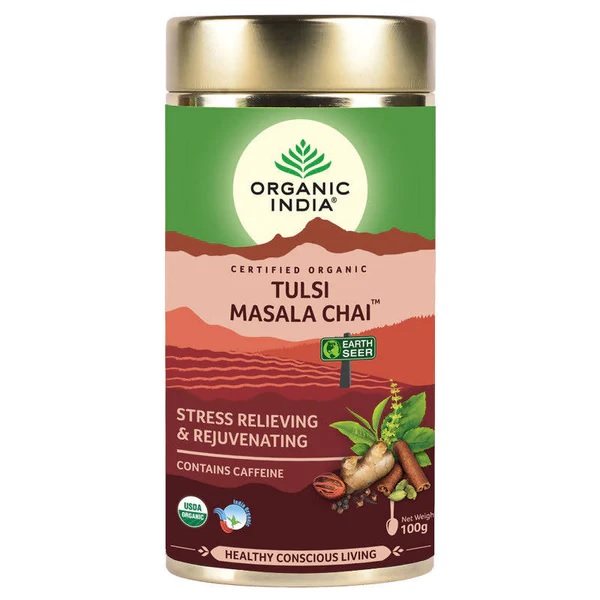 buy Organic India Tulsi Masala Chai 100gm in Delhi,India