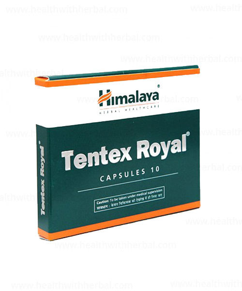 Buy Himalaya Tentex Royal Capsules in Delhi, India at healthwithherbal