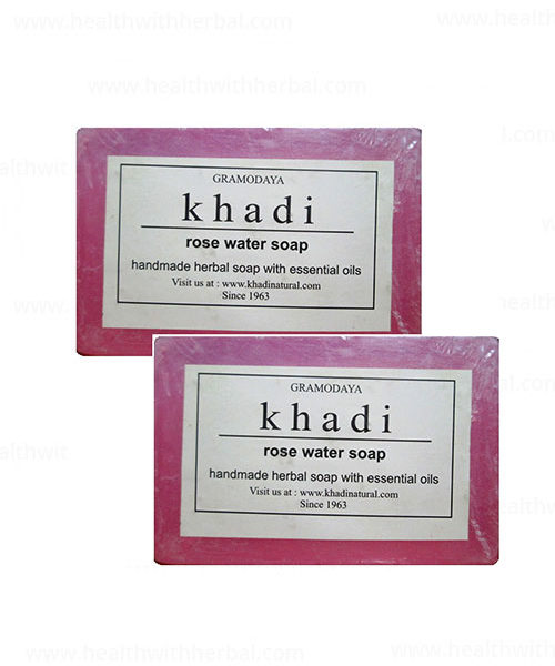 buy Khadi Rose Water Soap in Delhi,India