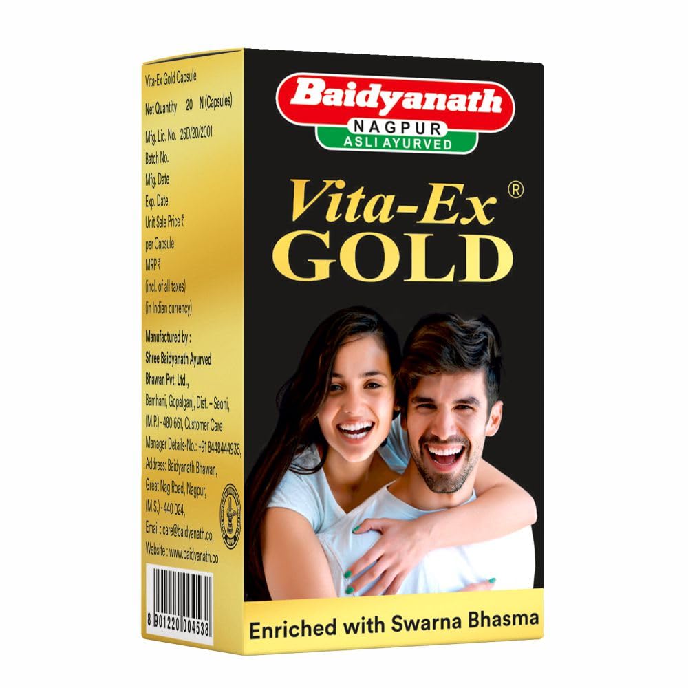 buy Baidyanath Vita-Ex Gold Capsules in Delhi,India
