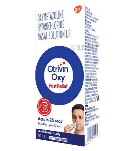 buy Otrivin Oxy Fast Relief Nasal Spray in Delhi,India