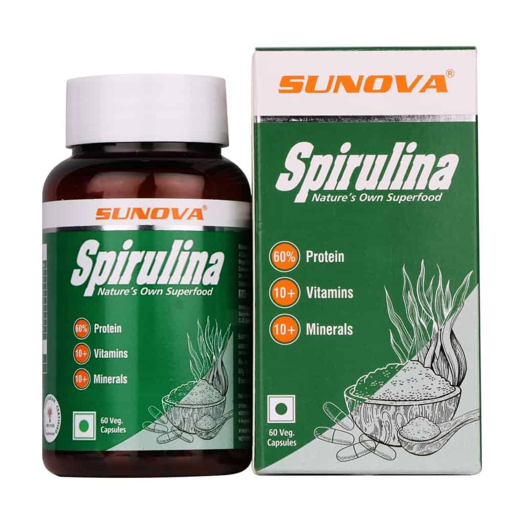 Sunova Spirulina  Life Capsules