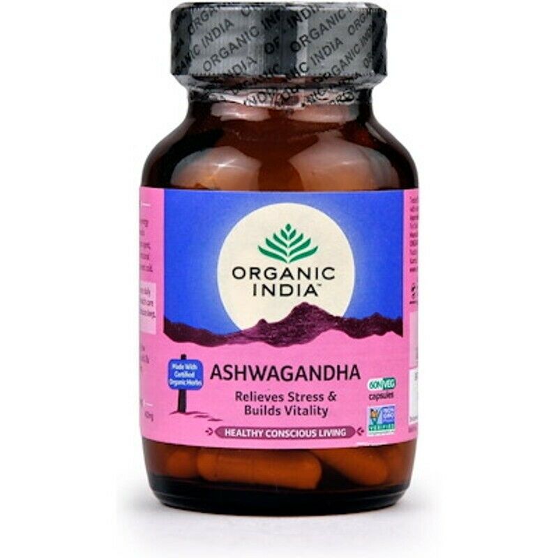 Buy Organic India Ashwagandha Capsule in Delhi, India at healthwithherbal
