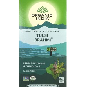 Organic India Tulsi Brahmi Tea Bags