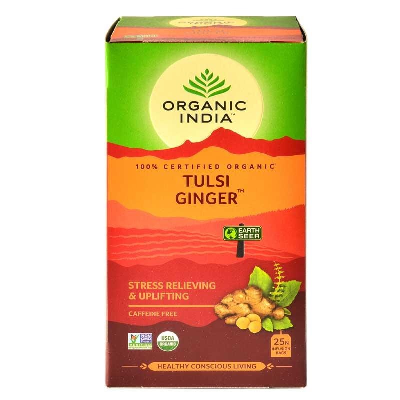 Organic India Tulsi Ginger Tea Bag