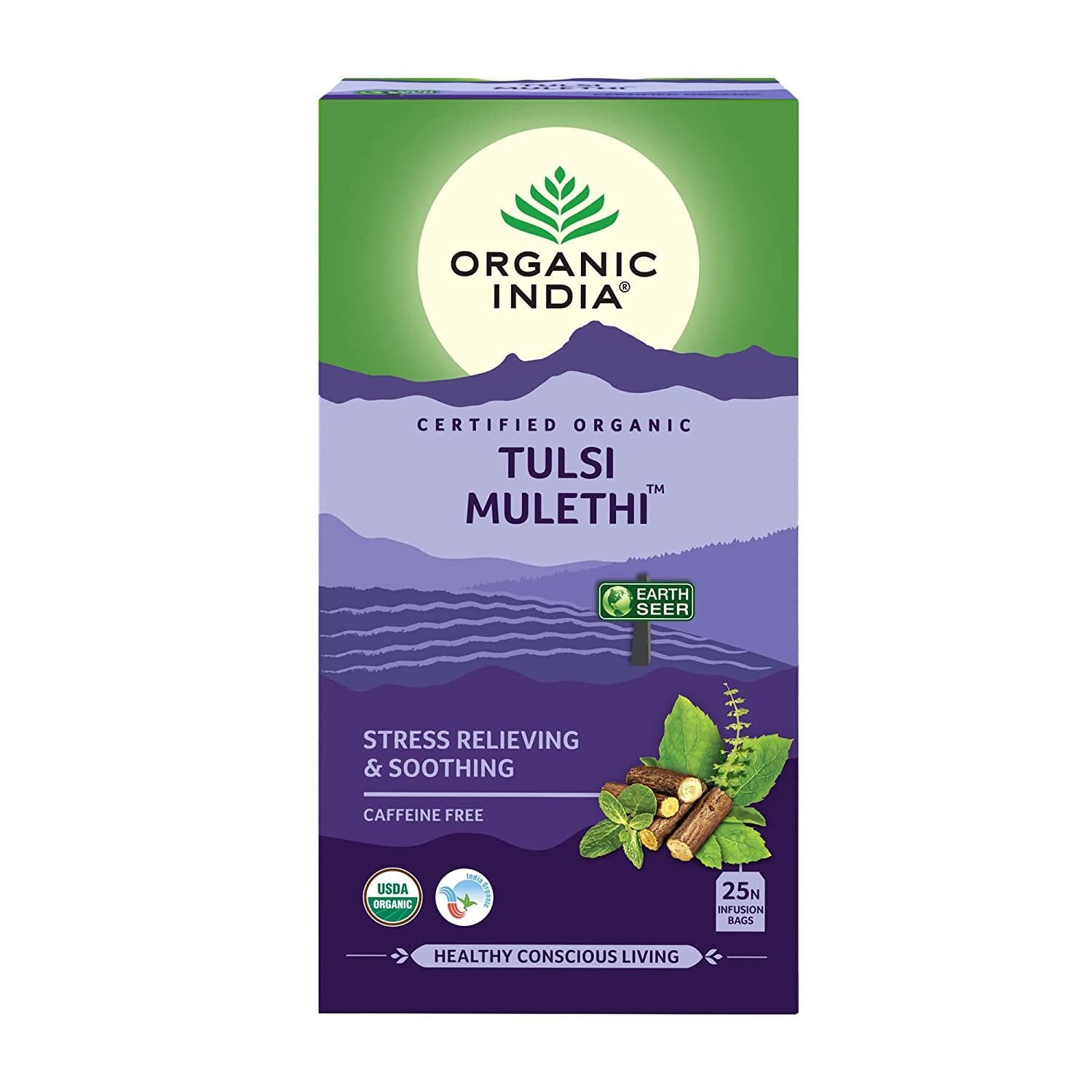 Organic India Tulsi Mulethi Tea Bag