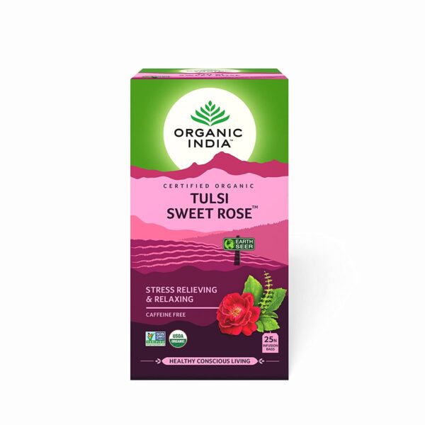 buy Organic India Tulsi Sweet Rose in Delhi,India