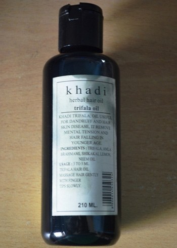 buy Khadi Herbal Hair oil trifala oil210ml in Delhi,India
