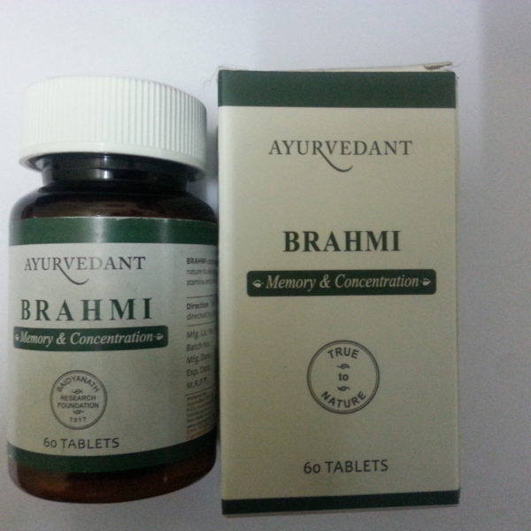 buy Ayurvedant Ayurvedic Brahmi 60 Tablets in Delhi,India