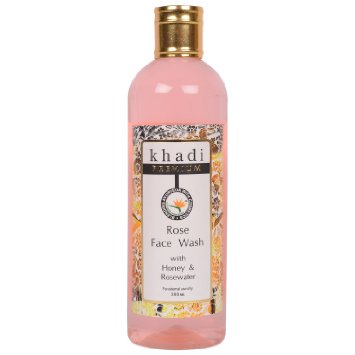 buy Khadi Rose Face Wash 200ml in Delhi,India