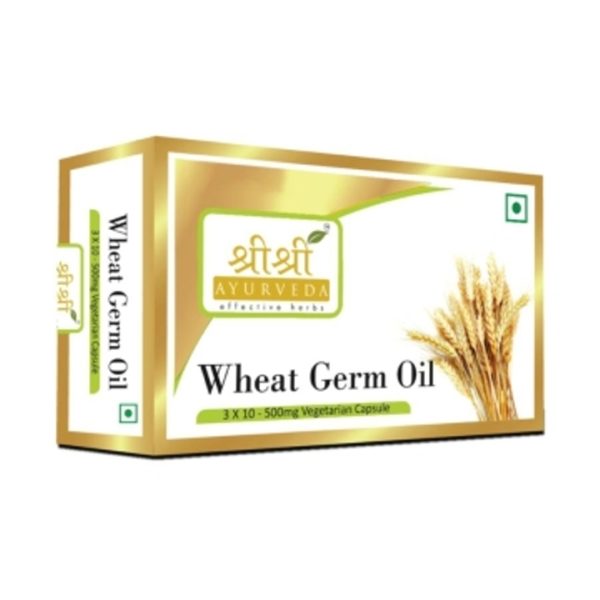 buy Sri Sri Ayurveda Wheat Germ Oil 30 Capsules in Delhi,India