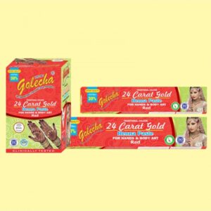 Golecha 24 Carat Gold Red Henna Paste