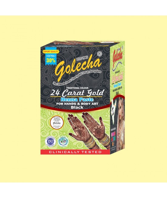 buy Golecha 24 Carat Gold Black Henna Paste in Delhi,India buy Golecha 24 Carat Gold Black Henna Paste in Delhi,India