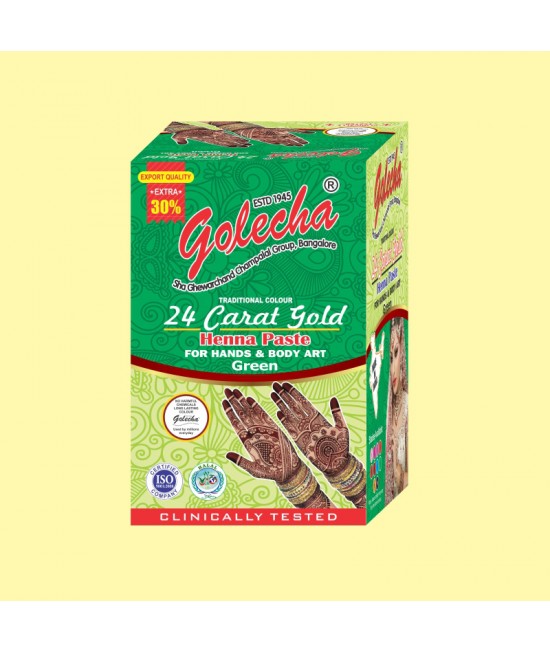 buy Golecha 24 Carat Gold Green Henna Paste in Delhi,India buy Golecha 24 Carat Gold Green Henna Paste in Delhi,India