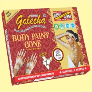 Golecha White Paint Henna Cone