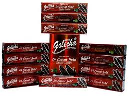 buy Golecha 24 Carat Gold Magic Henna Red Tubes (Pack of 12) in Delhi,India