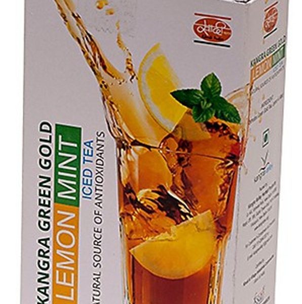 buy Kangra Green Gold Lemon Mint Iced Tea100 gms in Delhi,India