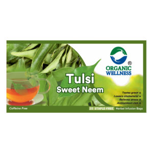 Organic Wellness Tulsi & Sweet Neem Green Tea Bags