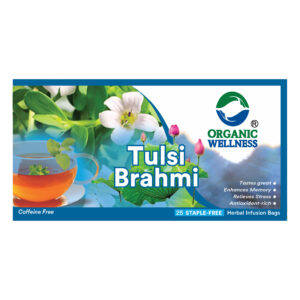 Organic Wellness Tulsi Brahmi Tea Bags