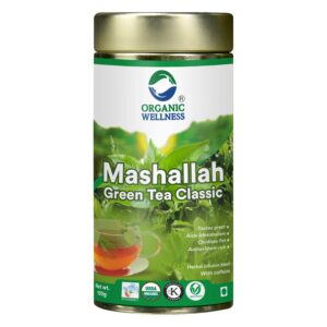Organic Wellness Mashallah classic Tulsi Green Tea