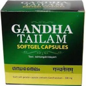 Ayurvedic Gandha Tailam Softgel Capsules