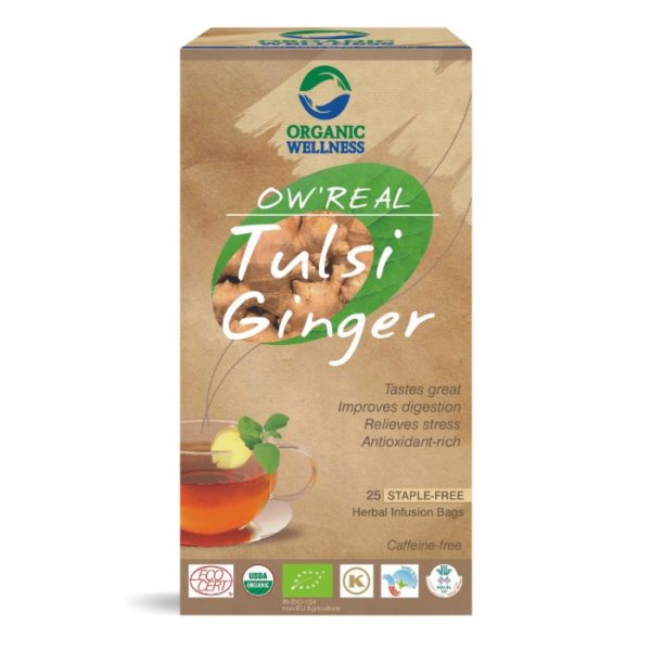 buy Organic Wellness Tulsi Ginger Green Tea Bag in Delhi,India buy Organic Wellness Tulsi Ginger Green Tea Bag in Delhi,India