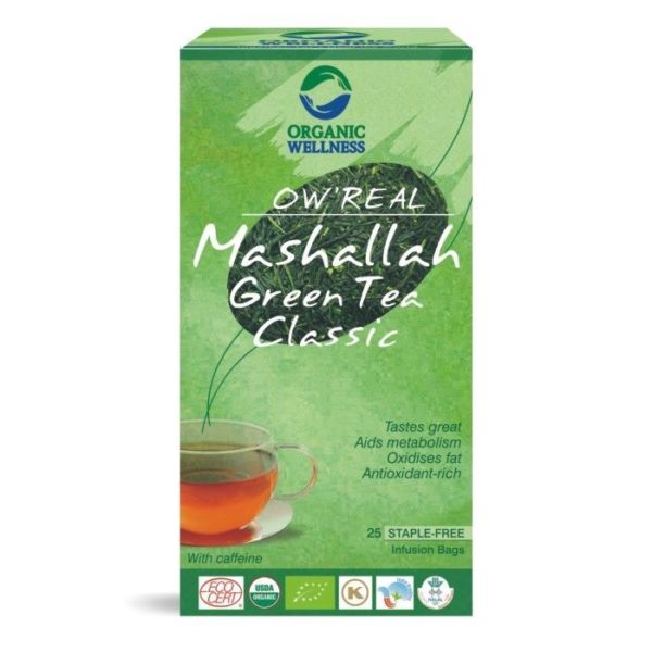 buy Organic Wellness Mashallah classic Tulsi Green Tea Bags in Delhi,India