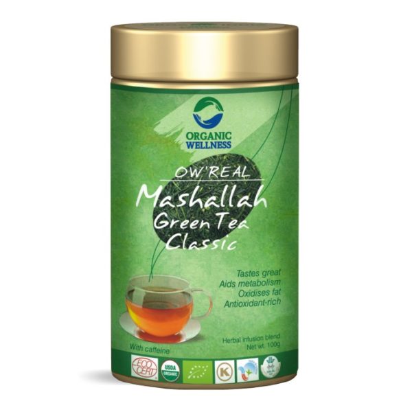 buy Organic Wellness Mashallah classic Tulsi Green Tea in Delhi,India