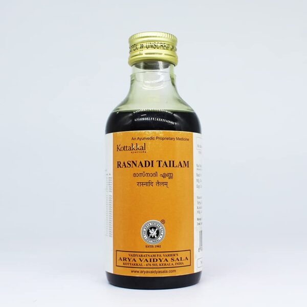 buy Arya Vaidya Sala Ayurvedic Rasnadi Tailam 200ml in Delhi,India