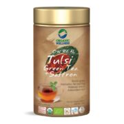 buy Organic Wellness Tulsi Saffron Green Tea in Delhi,India