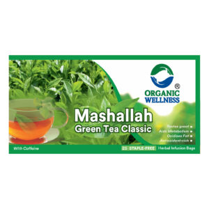 Organic Wellness Mashallah classic Tulsi Green Tea Bags