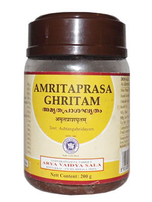 buy Arya Vaidya Sala  Ayurvedic Amritaprasa Ghritam 200gms in Delhi,India