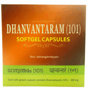 Kottakal Dhanwantharam (101) Softgel Capsules