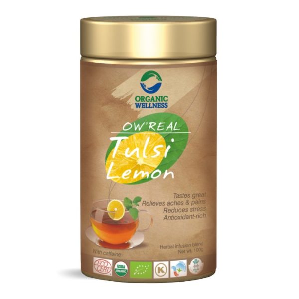 buy Organic Wellness Tulsi Lemon Green Tea in Delhi,India