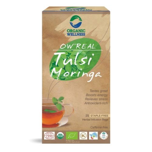 buy Organic Wellness Tulsi Moringa Tea Bags in Delhi,India