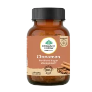 buy Organic India Cinnamon 60 Capsules in Delhi,India