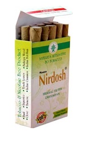 buy Nirdosh Herbal Cigarettes in Delhi,India