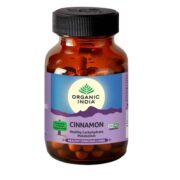 buy Organic India Cinnamon 60 Capsules in Delhi,India