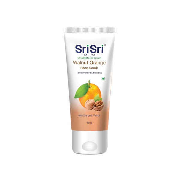 buy Sri Sri Tattva Walnut Orange Face Scrub in Delhi,India