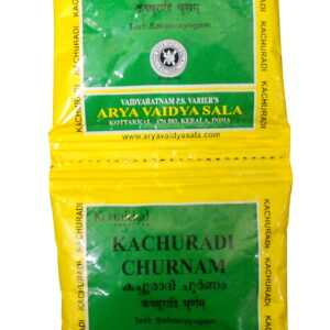 2 X 10gm Arya Vaidya sala Kachuradi Choornam