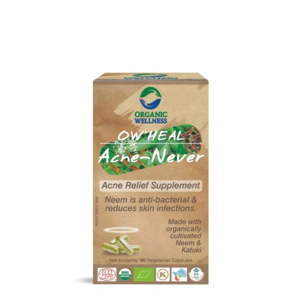 buy Organic Wellness Acne-Never Capsules in Delhi,India