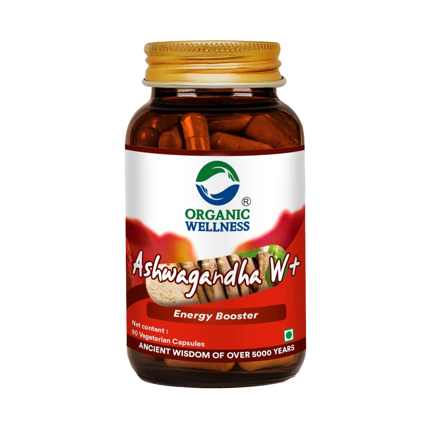 Organic Wellness Ashwagandha W+ Capsules