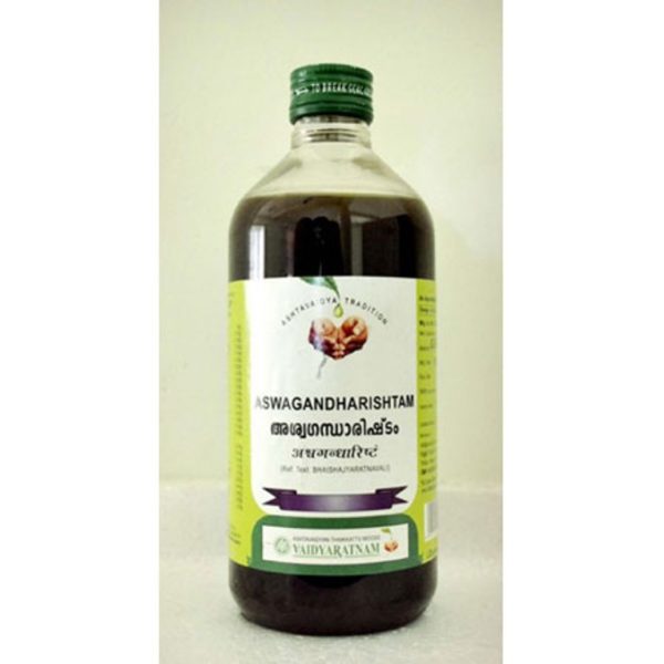 buy Vaidyaratnam Aswagandharishtam Syrup in Delhi,India