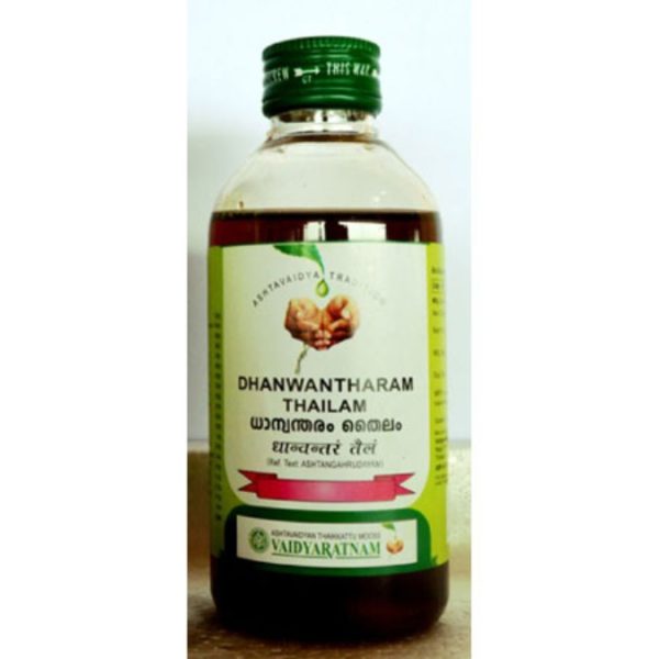 buy Vaidyaratnam Ayurvedic Dhanvantaram Thailam in Delhi,India