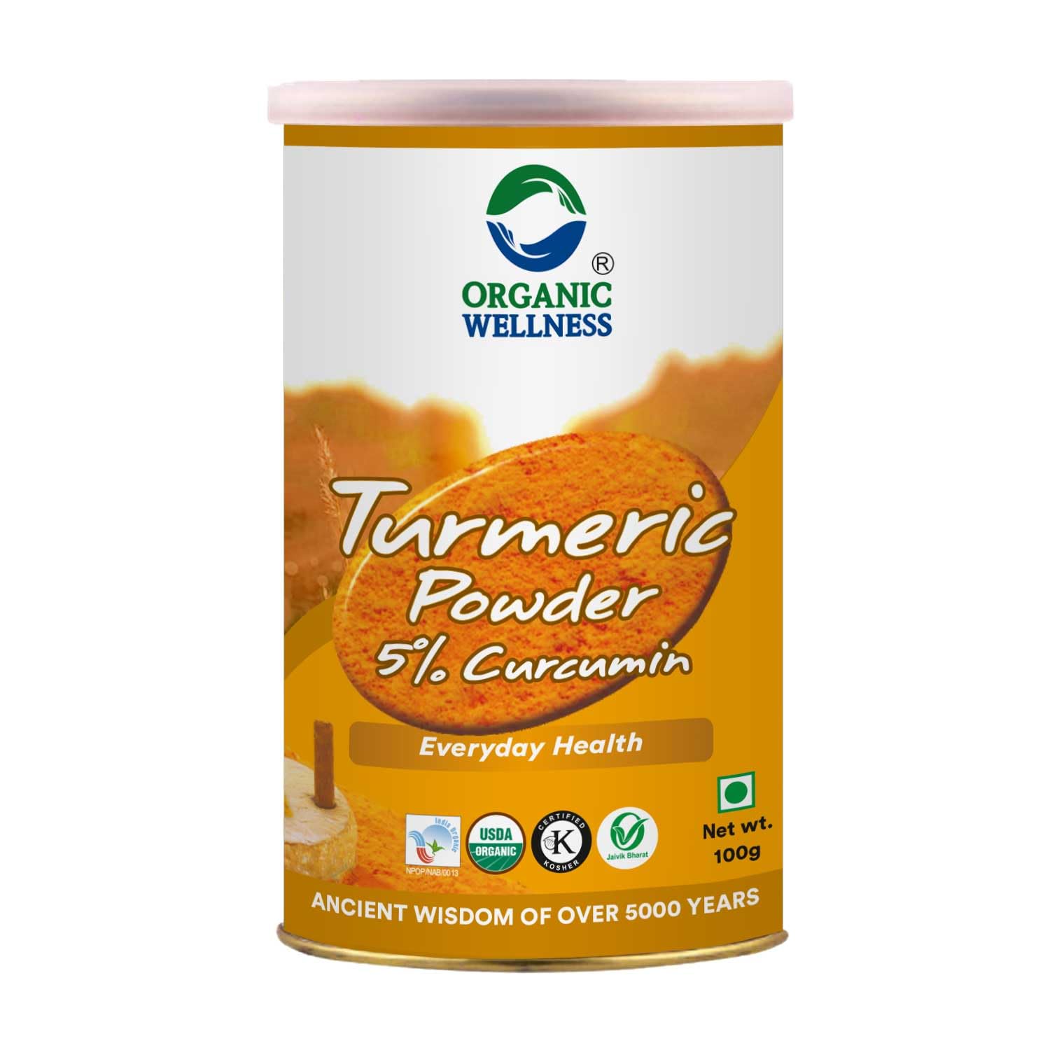 Organic Wellness Turmeric Powder