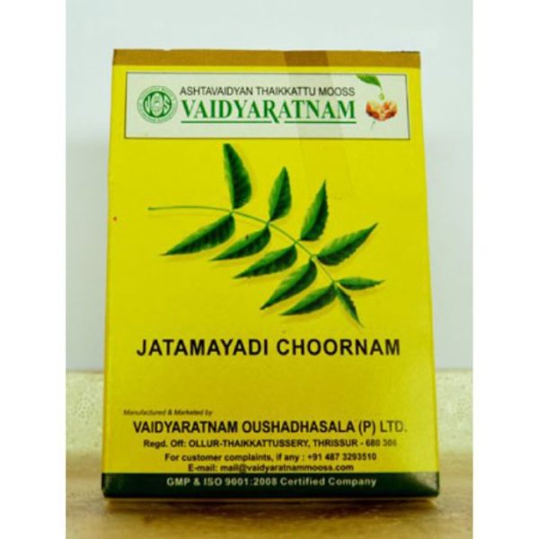 buy Vaidyaratnam Jatamayadi Churnam/Powder in Delhi,India
