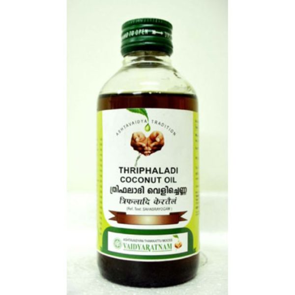 buy Vaidyaratnam Triphaladi Kera/Coconut Thailam in Delhi,India