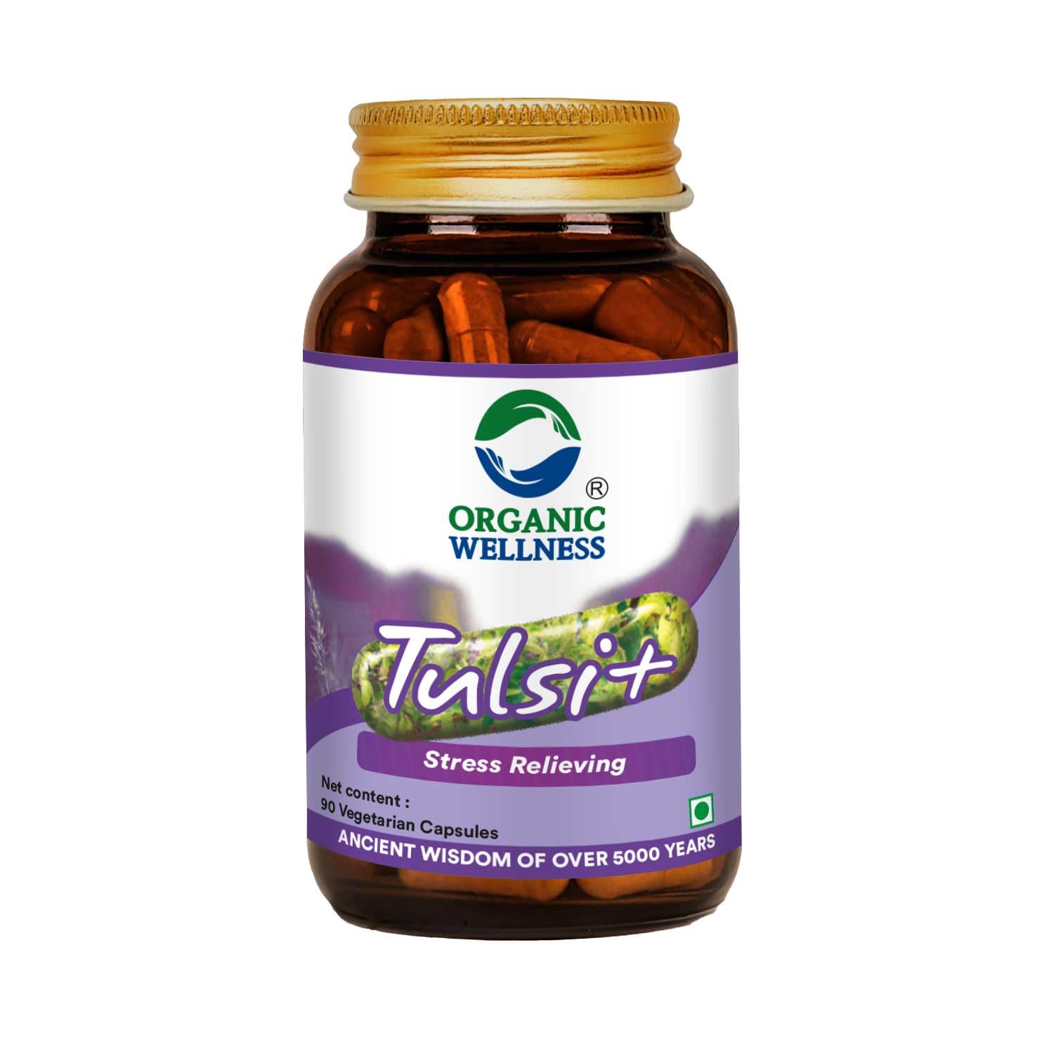 Organic Wellness Tulsi+ Capsules