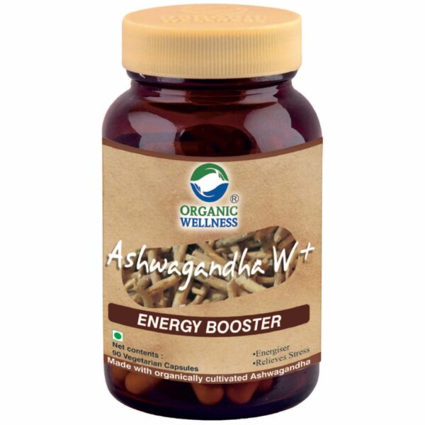 buy Organic Wellness Ashwagandha W+ Capsules in Delhi,India