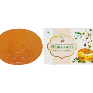 Vaidyaratnam Natural Transparent Soap (Pack of 4)